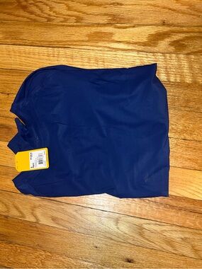 Carhartt Women's Long Sleeve Tee in Navy Blue